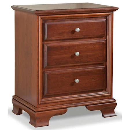 3-Drawer Nightstand